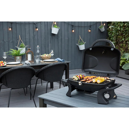 George Foreman GFSBBQ1 Portable Gas BBQ in Black