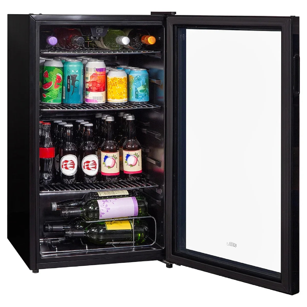 Kuhla K48BC101B 90 Can Beverage Cooler in Black