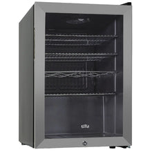 Kuhla KBC2SS 62L Lockable Glass Door Beer, Wine and Drinks Cooler in Stainless Steel