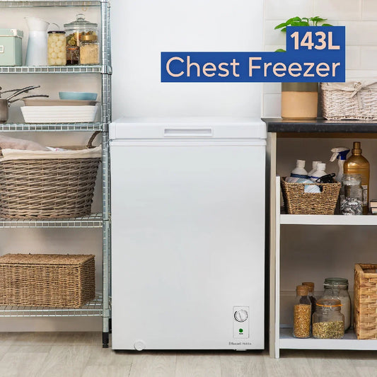 Russell Hobbs RH142CF0E1W 143L Chest Freezer in White