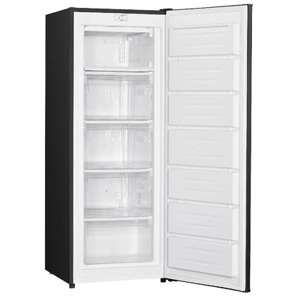 Russell Hobbs RH143FZ552E1B Freestanding Freezer, 55cm Wide, Black