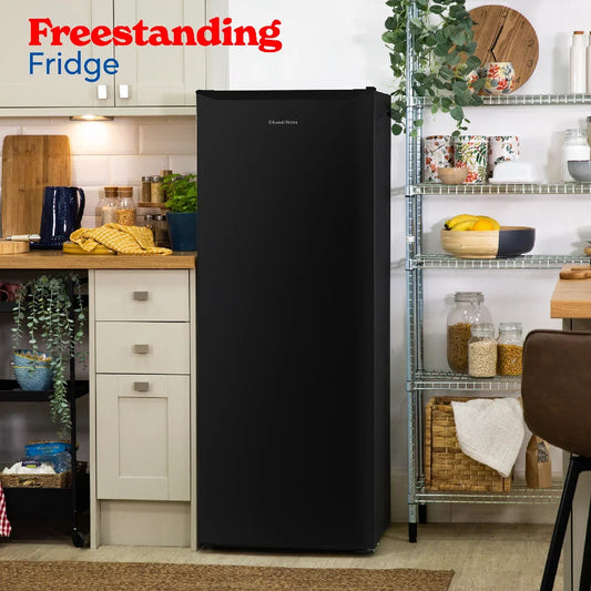 Russell Hobbs RH143LF552E1B Black 55cm Wide 143cm High Larder Fridge