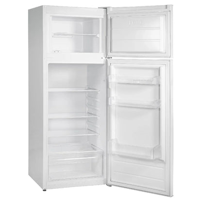 Russell Hobbs White 54cm Wide 145cm High Freestanding Fridge Freezer (Top Mounted) RH144TMFF541E1W