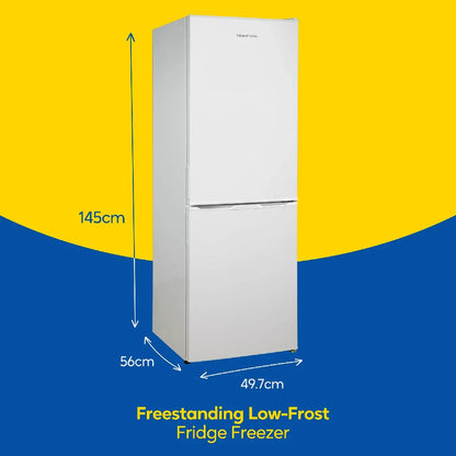 Russell Hobbs RH145FF501E1W Freestanding Low Frost Fridge Freezer in White