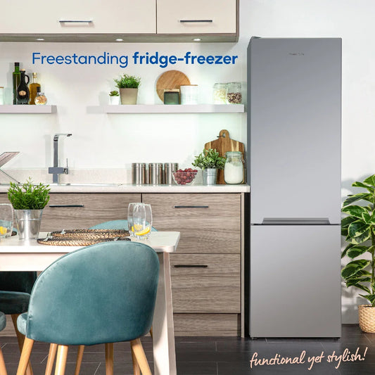 Russell Hobbs RH180FF541E1S 70/30 Freestanding Fridge Freezer in Silver