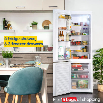 Russell Hobbs RH180FF541E1W 70/30 Freestanding Fridge Freezer in White