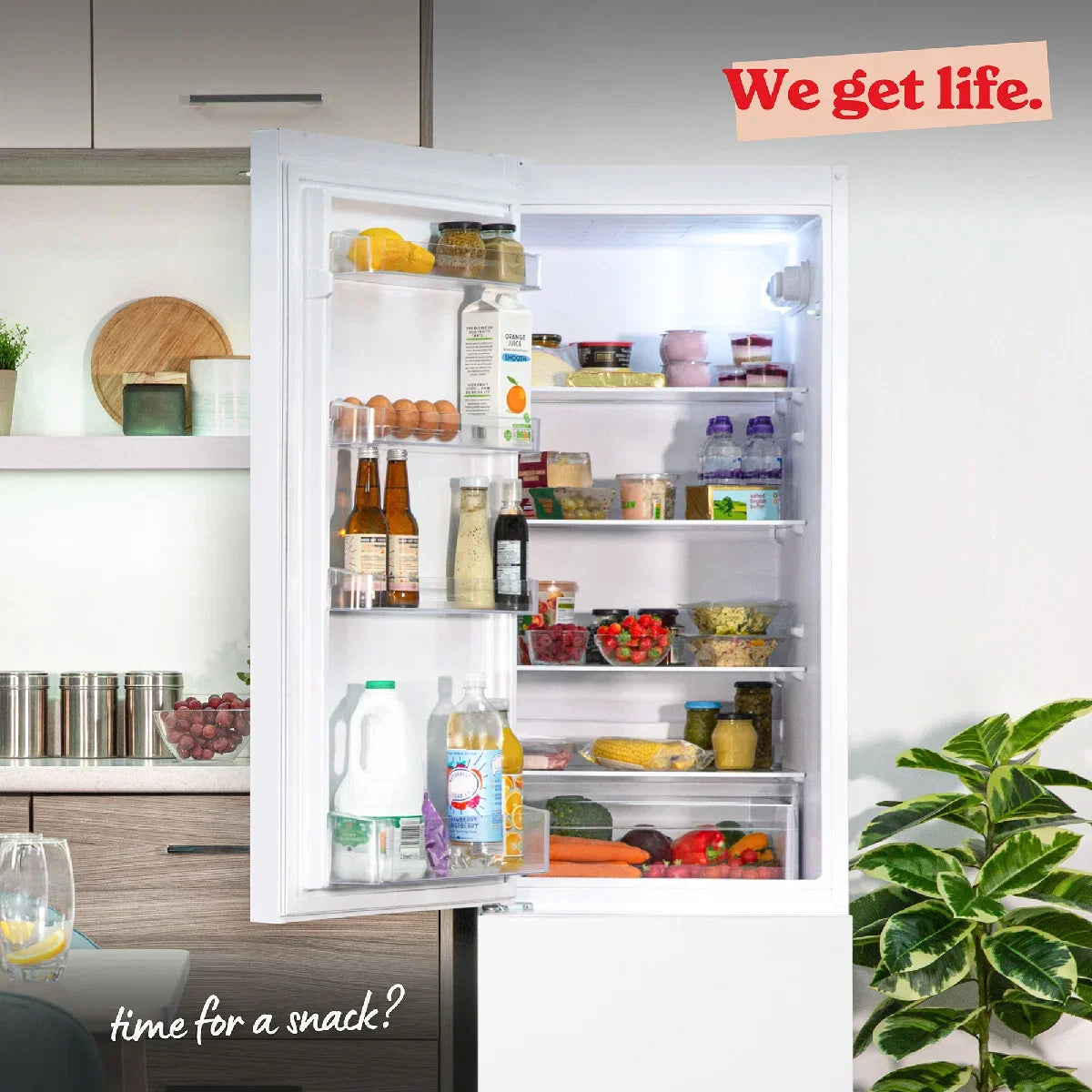 Russell Hobbs RH180FF541E1W 70/30 Freestanding Fridge Freezer in White