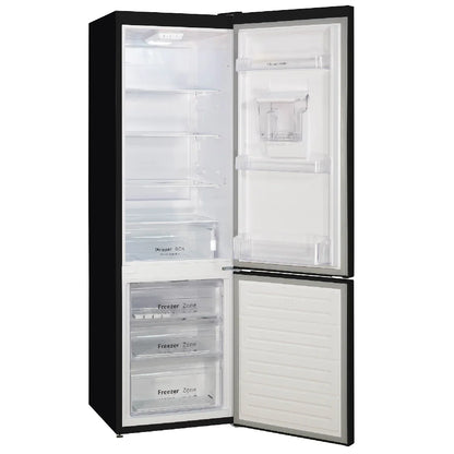 Russell Hobbs RH180FFFF551E1BWD Black 54cm Wide 180cm High Freestanding Frost Free Fridge Freezer with Water Dispenser