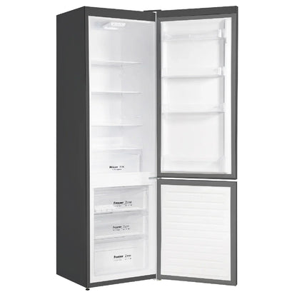 Russell Hobbs RH180FFFF551E1DS Dark Steel 54cm Wide 180cm High Freestanding Frost Free Fridge Freezer