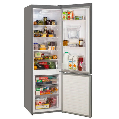Russell Hobbs RH180FFFF551E1SWD Silver 54cm Wide 180cm High Freestanding Frost Free Fridge Freezer with Water Dispenser