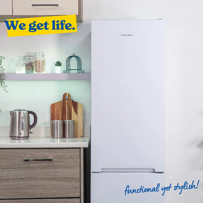 Russell Hobbs White RH180FFFF551E1W 54cm Wide 180cm High Freestanding Frost Free Fridge Freezer