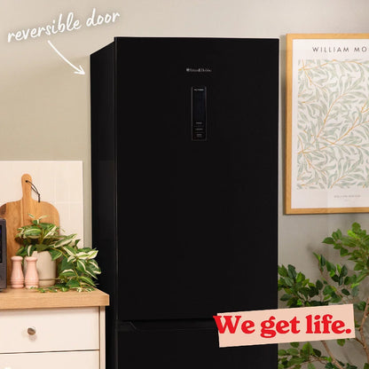 Russell Hobbs RH184FF602C1B, 60/40 Freestanding 323L Total No Frost Fridge Freezer in Black