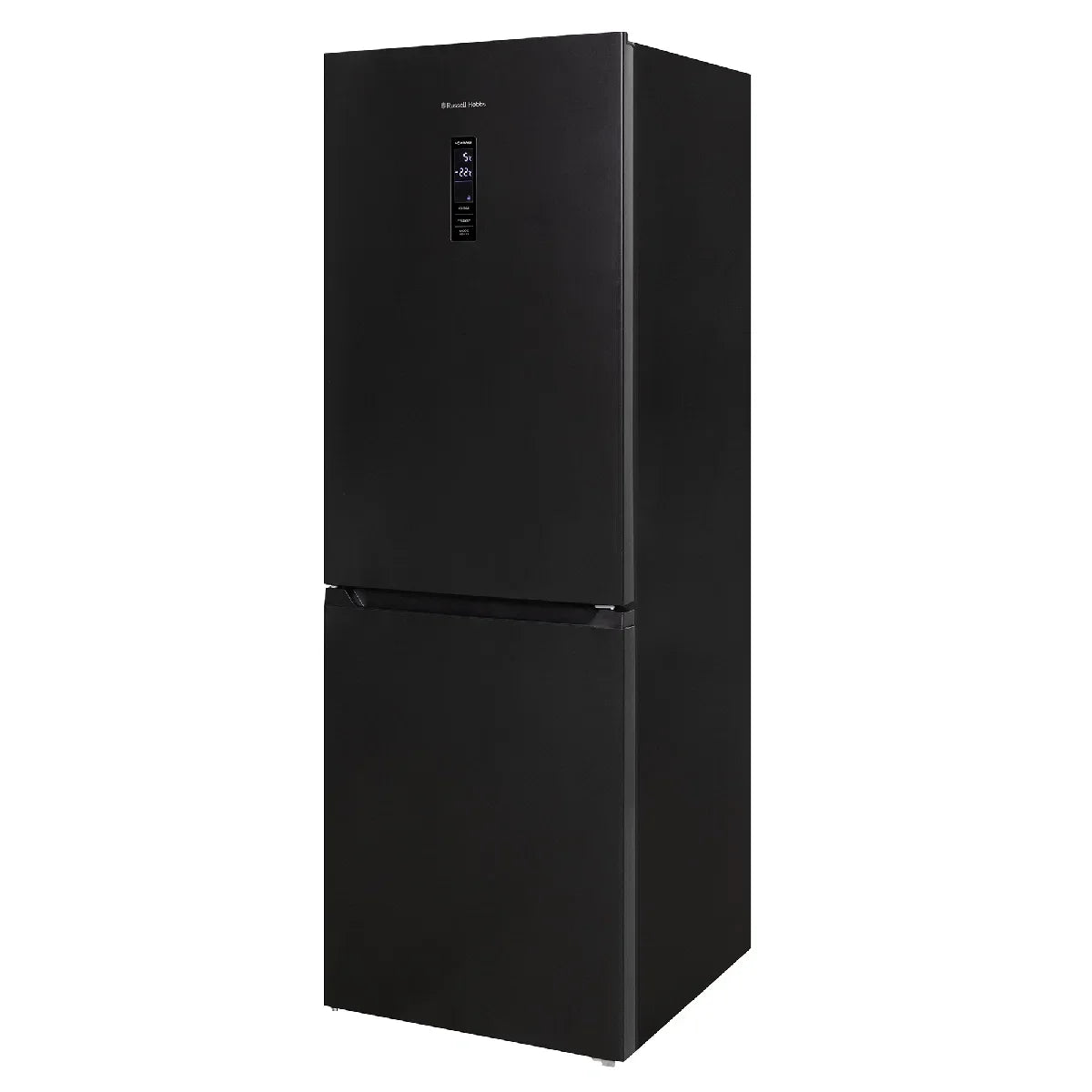 Russell Hobbs RH184FF602C1DI, 60/40 Freestanding 323L Total No Frost Fridge Freezer in Black Steel