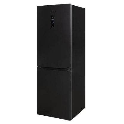 Russell Hobbs RH184FF602C1DI, 60/40 Freestanding 323L Total No Frost Fridge Freezer in Black Steel