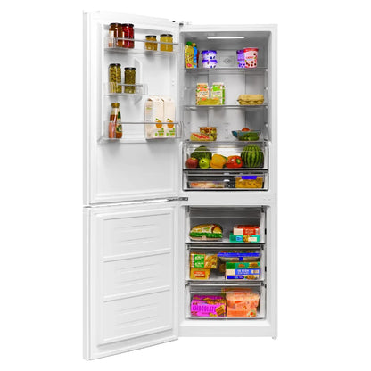 Russell Hobbs RH184FF602C1W, 60/40 Freestanding 323L Total No Frost Fridge Freezer in White