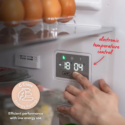 Russell Hobbs RH185FF601C1AN, 331L Freestanding 60/40 Split C Class Total No Frost Fridge Freezer in Anthracite