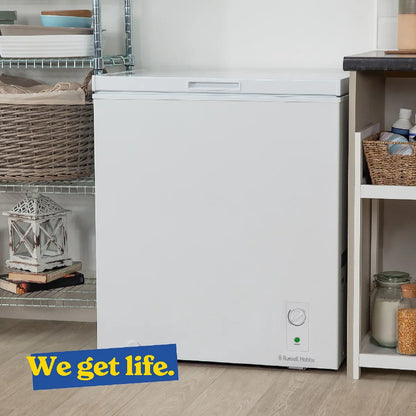 Russell Hobbs RH198CF0E1W 198L Chest Freezer in White