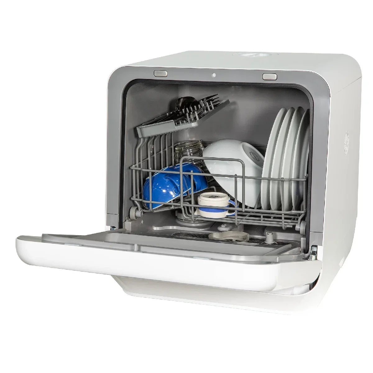 Russell Hobbs RH2TTDW101W, 2 Place Setting Table Top Dishwasher in White