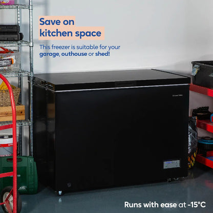 Russell Hobbs, RH300CF201B, 300L Chest Freezer in Black