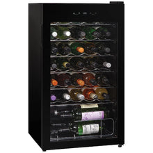 Russell Hobbs RH34WC101B, 34 Bottle, 93L Wine Cooler in Black