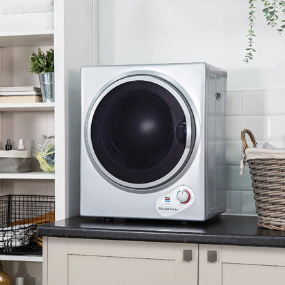 Russell Hobbs RH3VTD800S 2.5kg Compact Vented Tumble Dryer in Silver