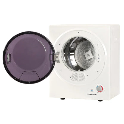 Russell Hobbs RH3VTD800 2.5kg Compact Vented Tumble Dryer in White