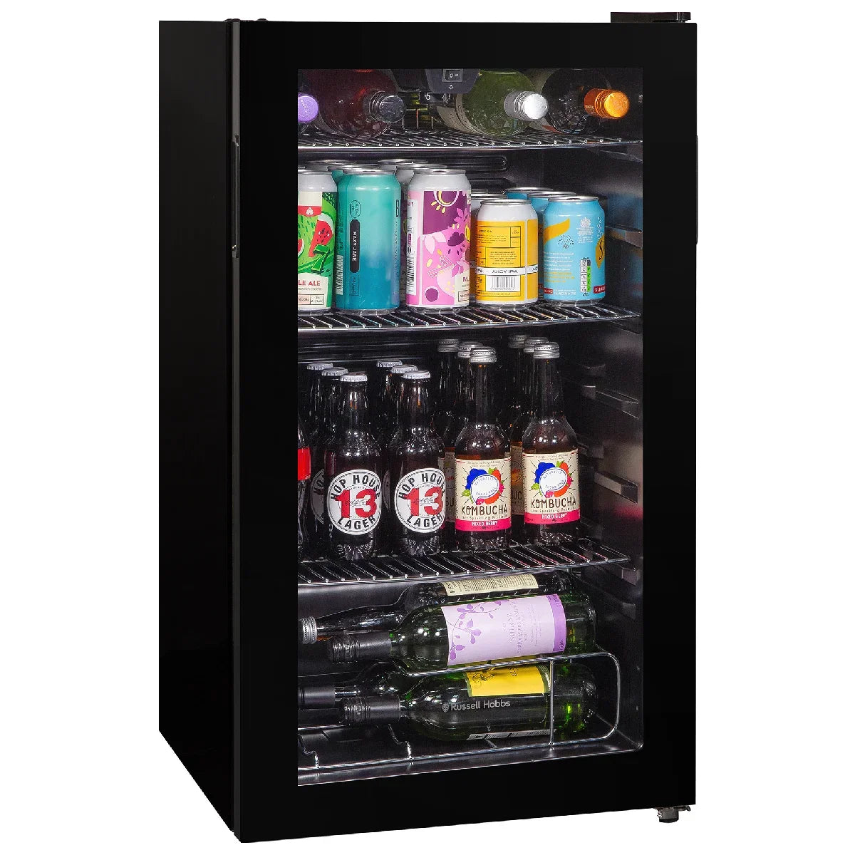 Russell Hobbs 93L Beverage Cooler in Black, RH48BC101B