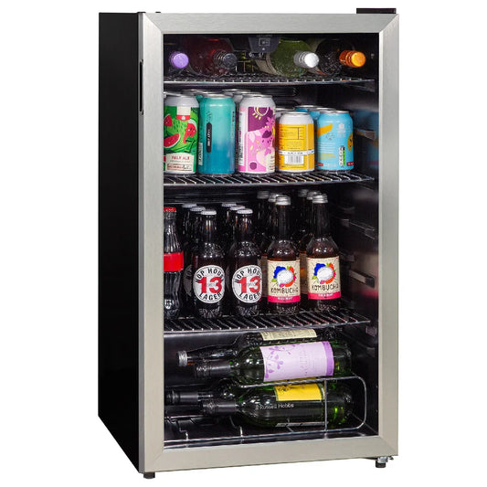 Russell Hobbs 93L Beverage Cooler in Stainless steel,RH48BC101SS