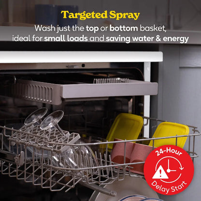 Russell Hobbs® RH60DW00D2W, Freestanding Dishwasher in White