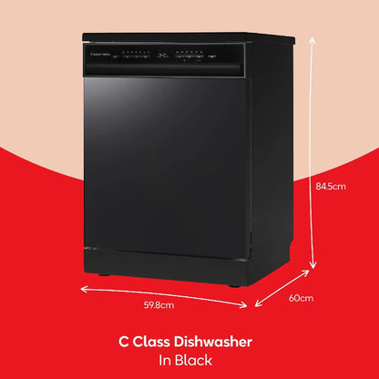 Russell Hobbs® RH60DW10C1B, Freestanding Dishwasher in Black