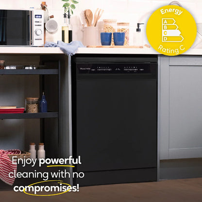 Russell Hobbs® RH60DW10C1B, Freestanding Dishwasher in Black