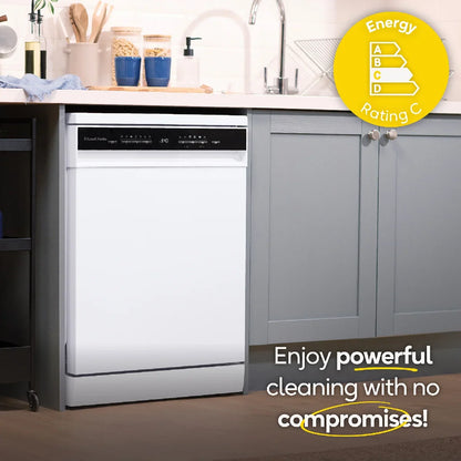 Russell Hobbs® RH60DW10C1W, Freestanding Dishwasher in White