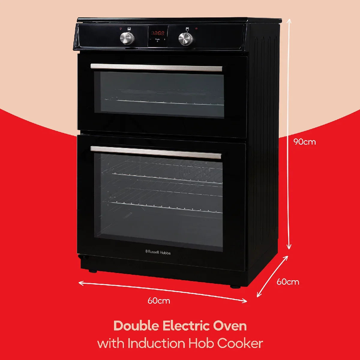 Russell Hobbs RH60EDOIH6011B 60CM Induction Cooker in Black
