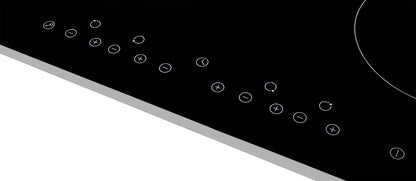 Russell Hobbs RH60EH402B Black Glass 59cm Wide, 4 Zone Electric Hob with Touch Control