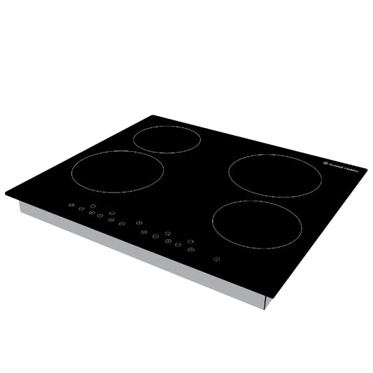 Russell Hobbs, RH60EH412B, Midnight 59cm 4 Zone Electric Hob in Black