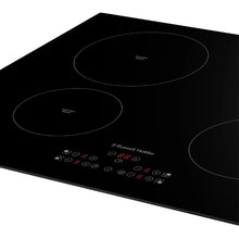 Russell Hobbs RH60IH413B, 59cm 4 Zone Induction Hob with Touch Control in Black