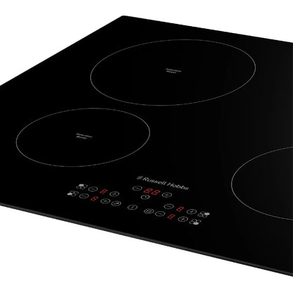 Russell Hobbs RH60IH413B, 59cm 4 Zone Induction Hob with Touch Control in Black