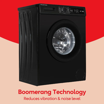 Russell Hobbs RH612W110B 10 Series 6kg Washing Machine with 1200rpm in Black