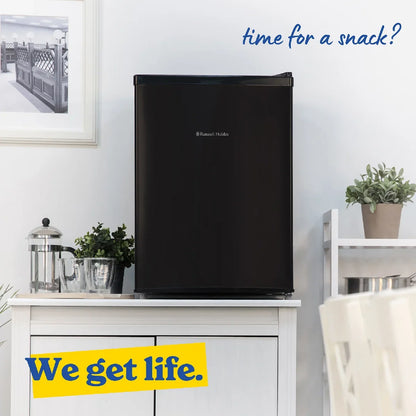 Russell Hobbs RH67TTLF0E1B 66L Mini Fridge in Black