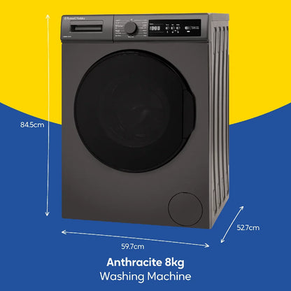 Russell Hobbs RH814W111AN 11 Series 8kg Washing Machine with 1400rpm in Anthracite