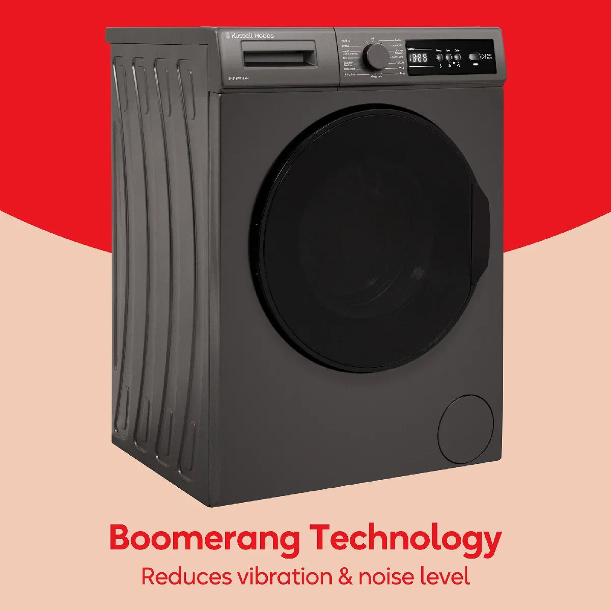 Russell Hobbs RH814W111AN 11 Series 8kg Washing Machine with 1400rpm in Anthracite