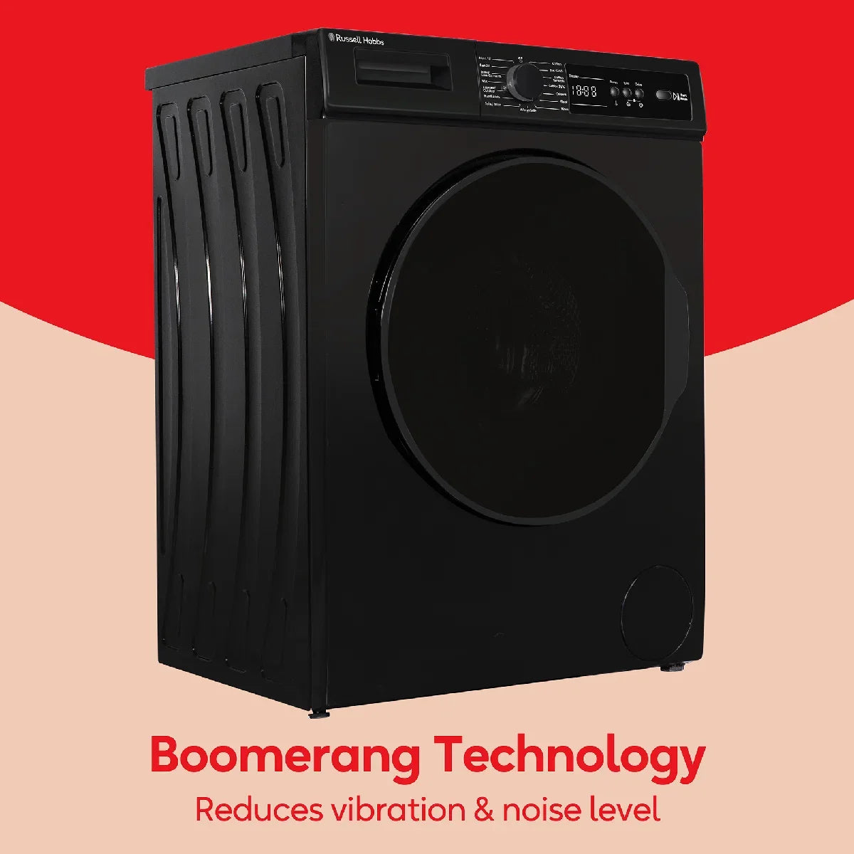 Russell Hobbs RH814W111B 11 Series 8kg Washing Machine with 1400rpm in Black