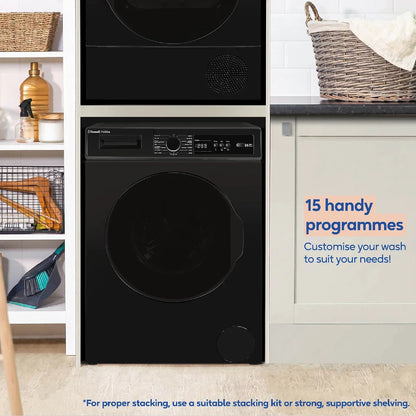 Russell Hobbs RH814W111B 11 Series 8kg Washing Machine with 1400rpm in Black