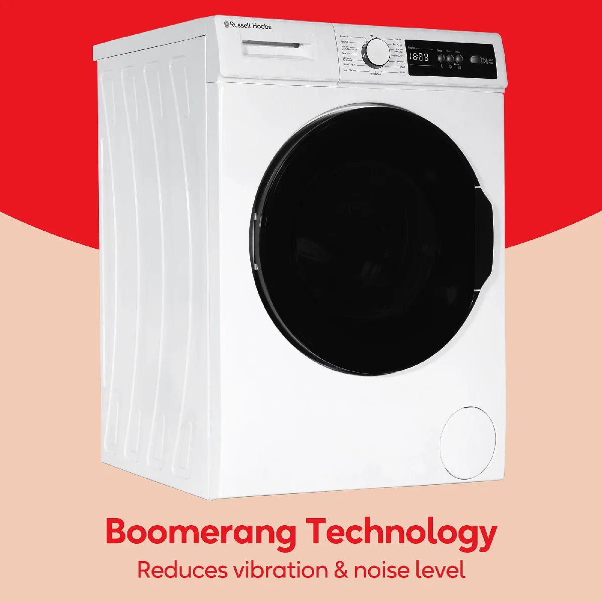Russell Hobbs RH814W111W 11 Series 8kg Washing Machine with 1400rpm in White