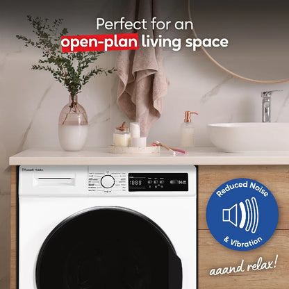 Russell Hobbs RH814W111W 11 Series 8kg Washing Machine with 1400rpm in White