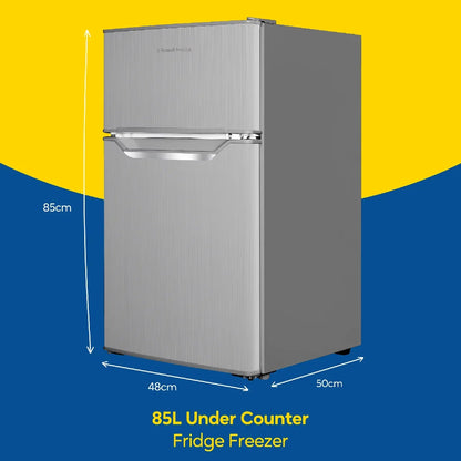 Russell Hobbs RH85UCFF482E1SS Under-Counter Fridge Freezer in Stainless Steel