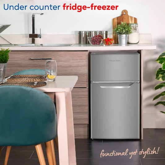 Russell Hobbs RH85UCFF482E1SS Under-Counter Fridge Freezer in Stainless Steel
