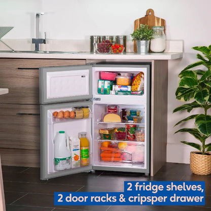 Russell Hobbs RH85UCFF482E1SS Under-Counter Fridge Freezer in Stainless Steel