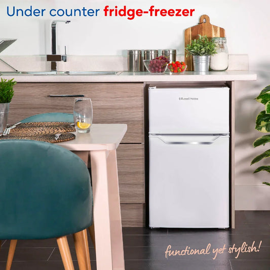 Russell Hobbs RH85UCFF482E1W Under-Counter Fridge Freezer in White