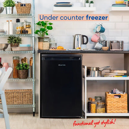 Russell Hobbs RH85UCFZ552E1B Under-Counter Freezer in Black